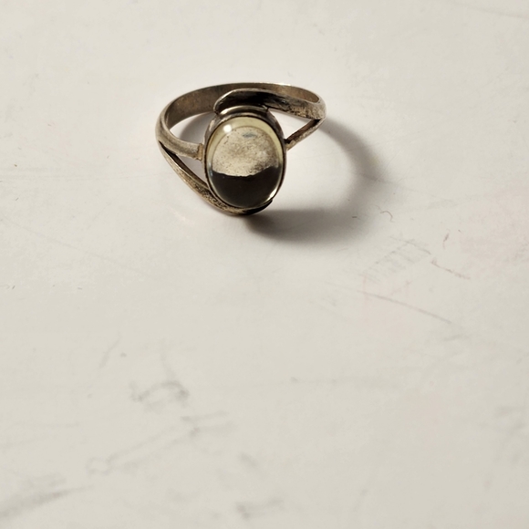 Sterling silver & citrine ring - Picture 4 of 4